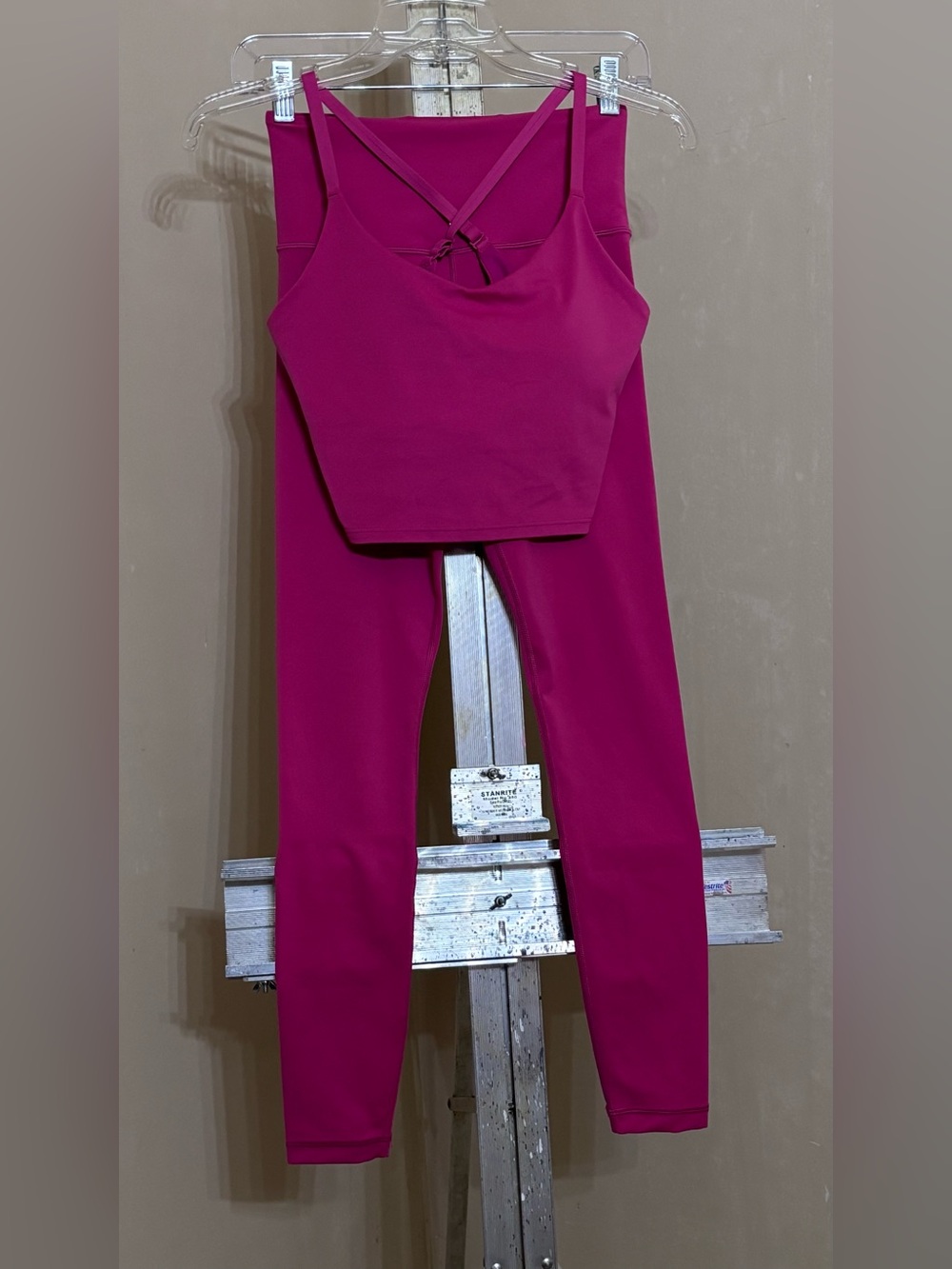 Athleta Electric Fuchsia High-Rise Leggings Sz XS - Picture 5 of 5